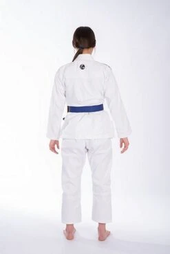 Bad Boy Focus Women BJJ Gi Bianco -Eleganza Atletica Negozio bad boy focus women bjj gi white 5