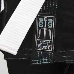 Bad Boy SAI Training Women BJJ Gi Nero-Verde -Eleganza Atletica Negozio bad boy sai training women bjj gi black green 6
