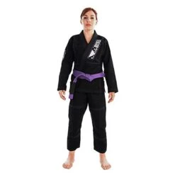 Bad Boy SAI Training Women BJJ Gi Nero-Viola