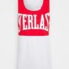 Everlast LALY TOP Rosso-Bianco -Eleganza Atletica Negozio everlast laly top red black 1