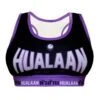 HuaLaan Top Bra Nero-Viola -Eleganza Atletica Negozio hualaan top bra black purple 1