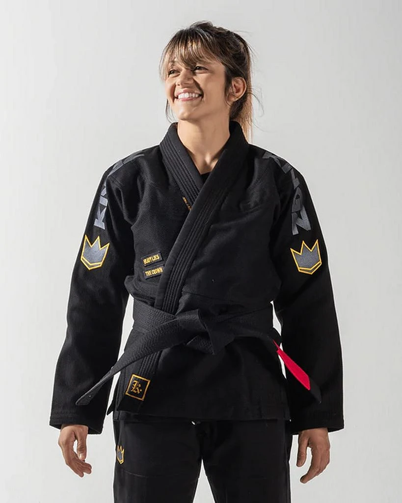 Kingz Comp 450 V6 Women Gi Nero 3 Kingz Comp 450 V6 Women Gi Nero