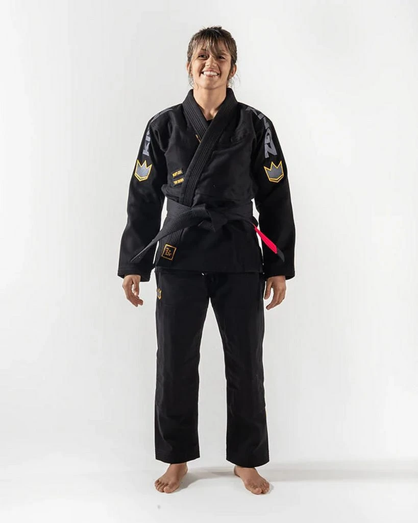 Kingz Comp 450 V6 Women Gi Nero 6 Kingz Comp 450 V6 Women Gi Nero - immagine 4