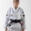 Kingz Comp 450 V6 Women Gi Bianco -Eleganza Atletica Negozio kingz comp 450 v6 women gi white 1