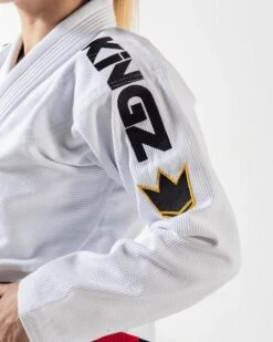 Kingz Comp 450 V6 Women Gi Bianco 8 Kingz Comp 450 V6 Women Gi Bianco -Eleganza Atletica Negozio kingz comp 450 v6 women gi white 3