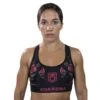 KOARENA Roses Top Woman Nero -Eleganza Atletica Negozio koarena roses top woman black 1