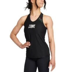 Leone 1947 Camiseta Tirantes Mujer FLAG ABX817 Nero