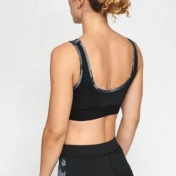 Leone 1947 Camo Sports Bra Grigio-Camo -Eleganza Atletica Negozio leone 1947 camo sports bra grey camo 5