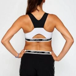 Leone 1947 Extrema IV Sports Bra Bianco -Eleganza Atletica Negozio leone 1947 extrema iv sports bra white 4