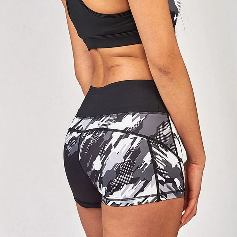 Leone 1947 Neo Camo Women Compression Shorts Nero 4 Leone 1947 Neo Camo Women Compression Shorts Nero - immagine 2