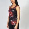 Leone 1947 Neo Camo Women Tank Top Nero-Rosso 1 Leone 1947 Neo Camo Women Tank Top Nero-Rosso -Eleganza Atletica Negozio leone 1947 neo camo women tank top black red 1