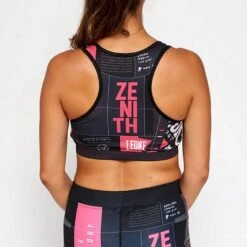 Leone 1947 Zenith Sports Bra Grigio -Eleganza Atletica Negozio leone 1947 zenith sports bra grey 5