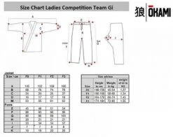 Okami Ladies Competition Team Gi Bianco -Eleganza Atletica Negozio okami ladies competition team gi white 7