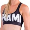 Okami Ladies Sports Bra Black & White Nero-Bianco 1 Okami Ladies Sports Bra Black & White Nero-Bianco -Eleganza Atletica Negozio okami ladies sports bra black white black white 1