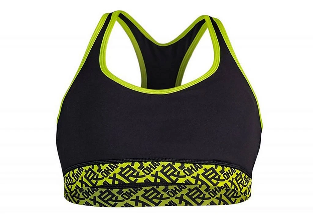 Okami Ladies Sports Bra Neon Nero-Giallo 3 Okami Ladies Sports Bra Neon Nero-Giallo