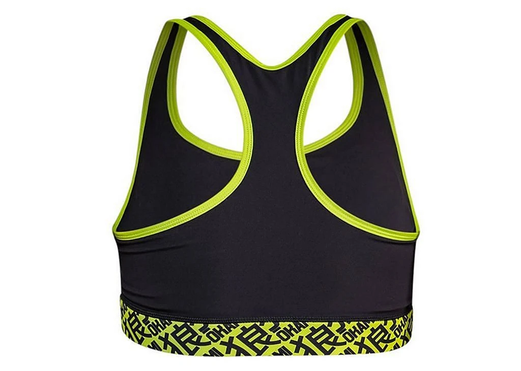 Okami Ladies Sports Bra Neon Nero-Giallo 4 Okami Ladies Sports Bra Neon Nero-Giallo - immagine 2