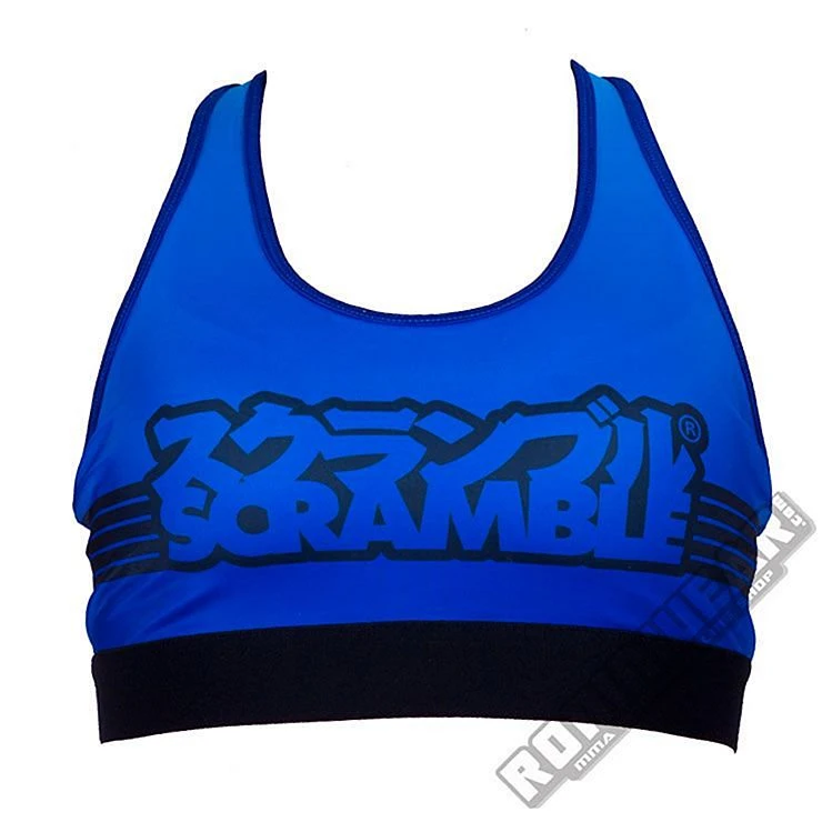 Scramble Sports Bra Blu-Nero 4 Scramble Sports Bra Blu-Nero - immagine 2