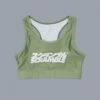 Scramble Verano Sports Bra Verde 2 Scramble Verano Sports Bra Verde -Eleganza Atletica Negozio scramble verano sports bra green 1