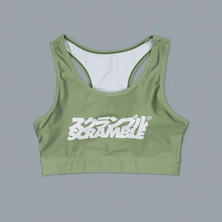 Scramble Verano Sports Bra Verde 3 Scramble Verano Sports Bra Verde