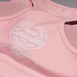Scramble Verano Sports Bra Rosa -Eleganza Atletica Negozio scramble verano sports bra pink 4