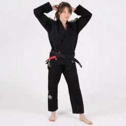 Tatami Ladies Nova Absolute BJJ Gi Nero -Eleganza Atletica Negozio tatami ladies nova absolute bjj gi black 5