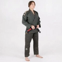 Tatami Ladies Nova Absolute BJJ Gi Verde -Eleganza Atletica Negozio tatami ladies nova absolute bjj gi green 4