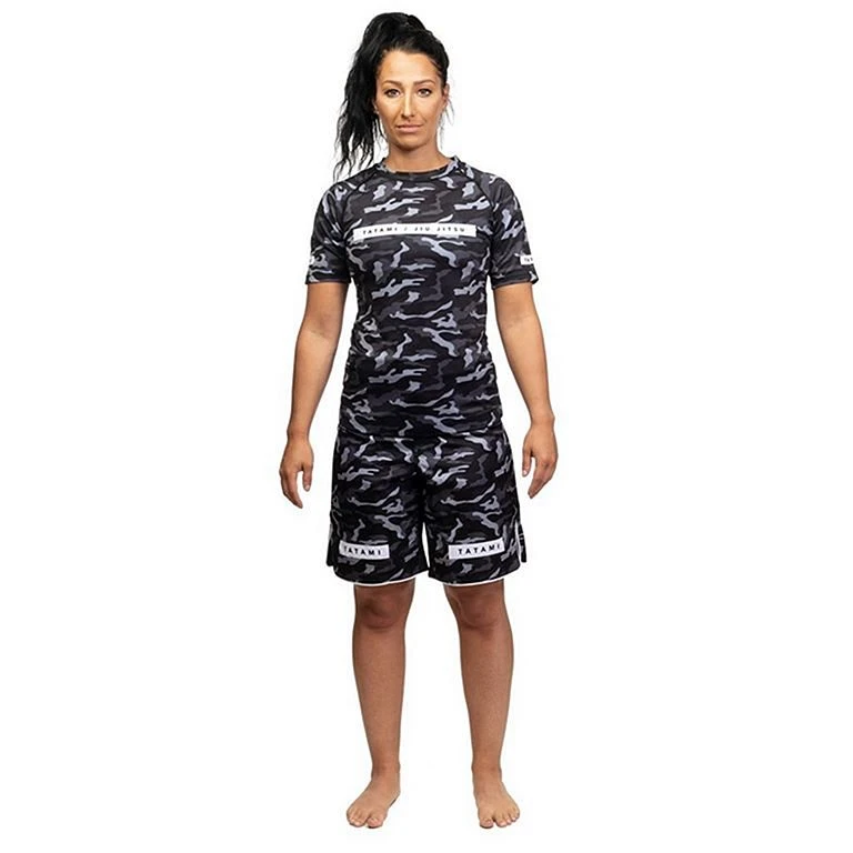 Tatami Ladies Rival Black & Camo Grappling Shorts Nero-Camo 9 Tatami Ladies Rival Black & Camo Grappling Shorts Nero-Camo - immagine 7