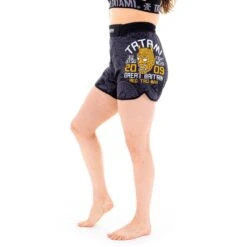 Tatami Ladies Serpent Grappling Shorts Nero -Eleganza Atletica Negozio tatami ladies serpent grappling shorts black 3