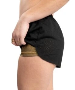 Venum Lightning 2 In 1 Training Shorts - For Women Nero-Oro 6 Venum Lightning 2 In 1 Training Shorts - For Women Nero-Oro -Eleganza Atletica Negozio venum lightning 2 in 1 training shorts for women black gold 3