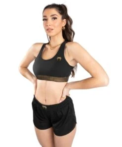 Venum Lightning Sport Bra Nero-Oro