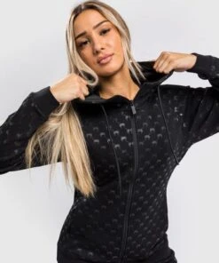 Venum Monogram Hoodie Ladies Nero