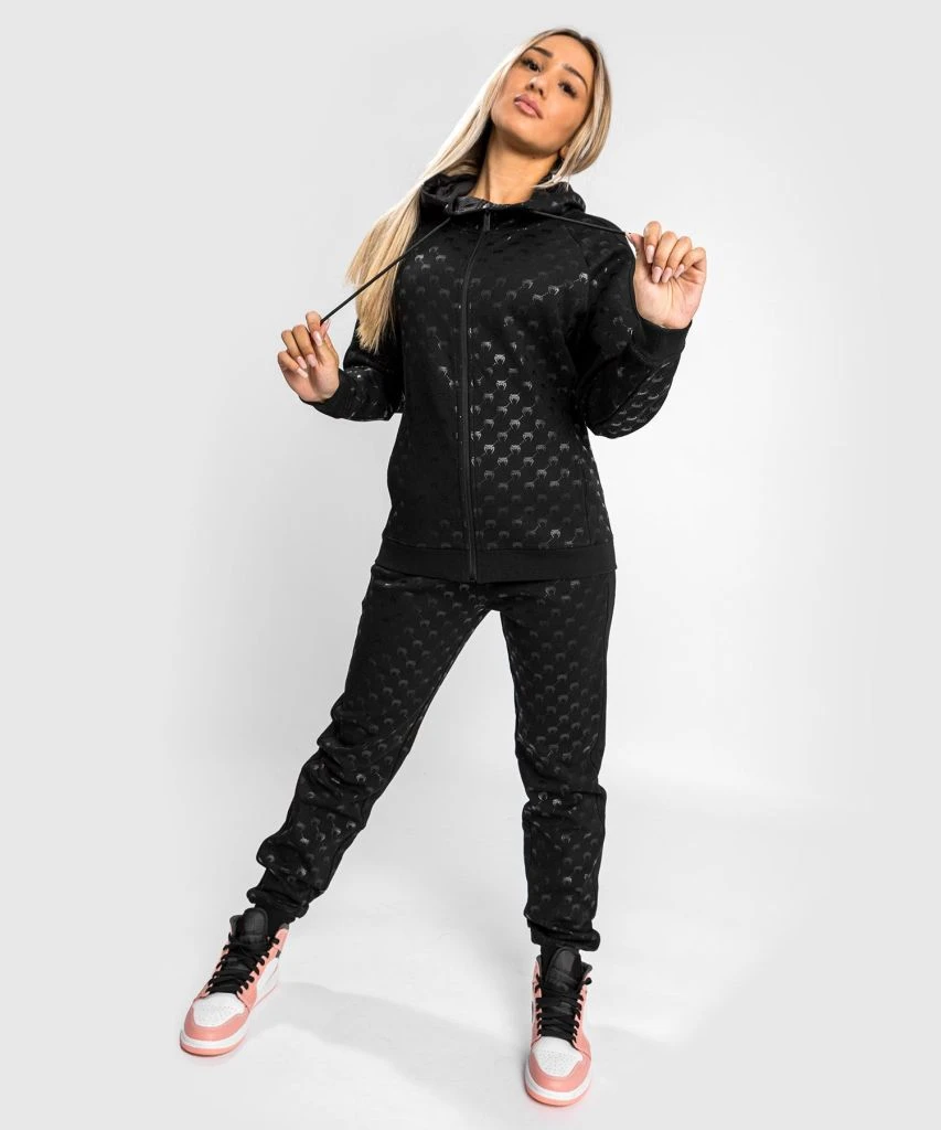Venum Monogram Hoodie Ladies Nero 3 Venum Monogram Hoodie Ladies Nero - immagine 2