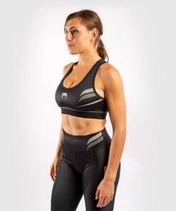 Venum ONE FC Impact Sport Bra Nero-Verde 11 Venum ONE FC Impact Sport Bra Nero-Verde -Eleganza Atletica Negozio venum one fc impact sport bra black green 3