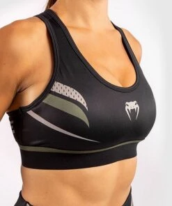 Venum ONE FC Impact Sport Bra Nero-Verde 12 Venum ONE FC Impact Sport Bra Nero-Verde -Eleganza Atletica Negozio venum one fc impact sport bra black green 4
