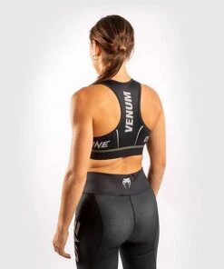 Venum ONE FC Impact Sport Bra Nero-Verde 14 Venum ONE FC Impact Sport Bra Nero-Verde -Eleganza Atletica Negozio venum one fc impact sport bra black green 6