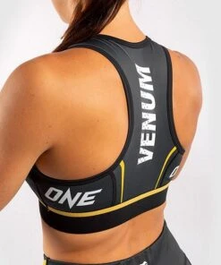 Venum ONE FC Impact Sport Bra Grigio-Giallo 14 Venum ONE FC Impact Sport Bra Grigio-Giallo -Eleganza Atletica Negozio venum one fc impact sport bra grey yellow 6