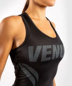 Venum ONE FC Impact Women Tank Top Nero-Nero -Eleganza Atletica Negozio venum one fc impact women tank top black black 4