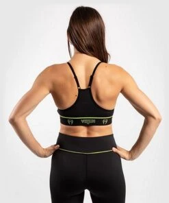Venum Tecmo Sport Bra For Women Nero-Giallo -Eleganza Atletica Negozio venum tecmo sport bra for women black yellow 4