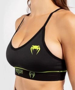 Venum Tecmo Sport Bra For Women Nero-Giallo -Eleganza Atletica Negozio venum tecmo sport bra for women black yellow 6