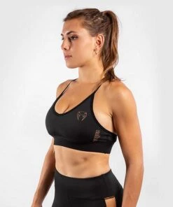 Venum Tecmo Sport Bra For Women Bronze Nero -Eleganza Atletica Negozio venum tecmo sport bra for women bronze black 6