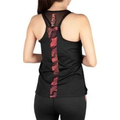 Venum Tecmo Tank Top Nero-Arancione -Eleganza Atletica Negozio venum tecmo tank top black orange 4