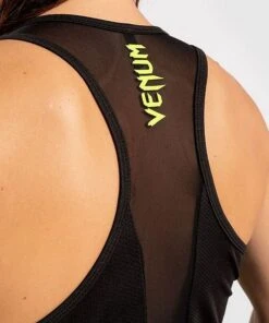 Venum Tecmo Tank Top For Women Nero-Giallo 13 Venum Tecmo Tank Top For Women Nero-Giallo -Eleganza Atletica Negozio venum tecmo tank top for women black yellow 5