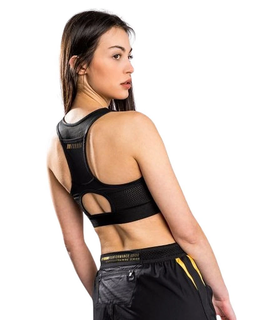 Venum Tempest 2.0 Womens Sport Bra Nero-Oro 5 Venum Tempest 2.0 Womens Sport Bra Nero-Oro - immagine 3