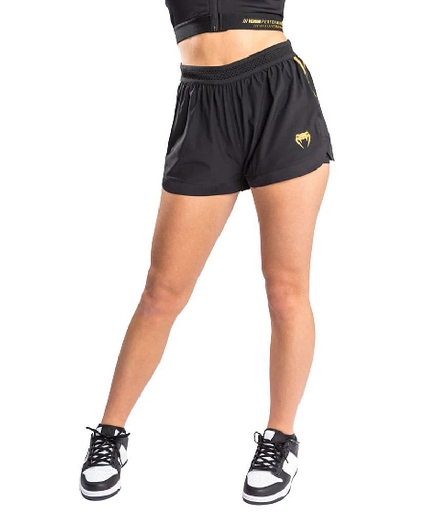 Venum Tempest 2.0 Womens Training Shorts Nero-Oro 3 Venum Tempest 2.0 Womens Training Shorts Nero-Oro