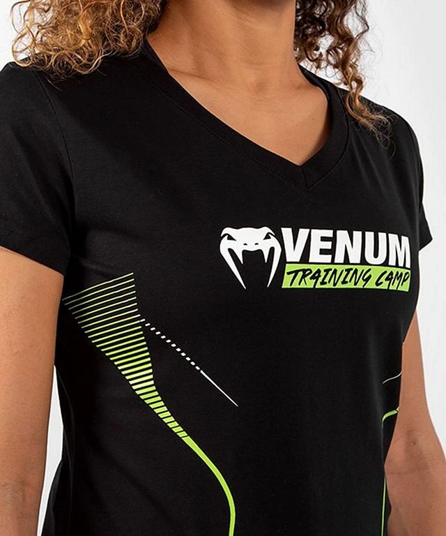 Venum Training Camp 3.0 Women T-shirt Nero 5 Venum Training Camp 3.0 Women T-shirt Nero - immagine 3