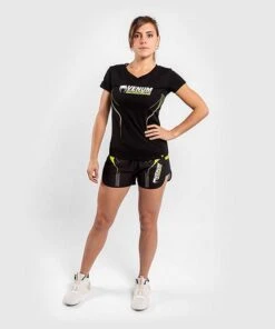 Venum Training Camp 3.0 Women Training Shorts Nero -Eleganza Atletica Negozio venum training camp 30 women training shorts black 4