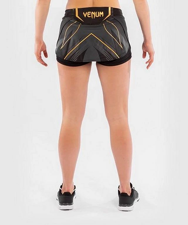 Venum UFC Authentic Fight Night Womens Short Nero-Oro 5 Venum UFC Authentic Fight Night Womens Short Nero-Oro - immagine 3