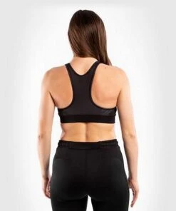 Venum UFC Authentic Fight Night Womens Sport Bra Nero-Oro -Eleganza Atletica Negozio venum ufc authentic fight night womens sport bra black gold 3