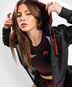 Venum UFC Performance Institute Hoodie For Women Nero 7 Venum UFC Performance Institute Hoodie For Women Nero -Eleganza Atletica Negozio venum ufc performance institute hoodie for women black 3