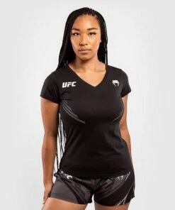 Venum UFC Replica Women Jersey Nero
